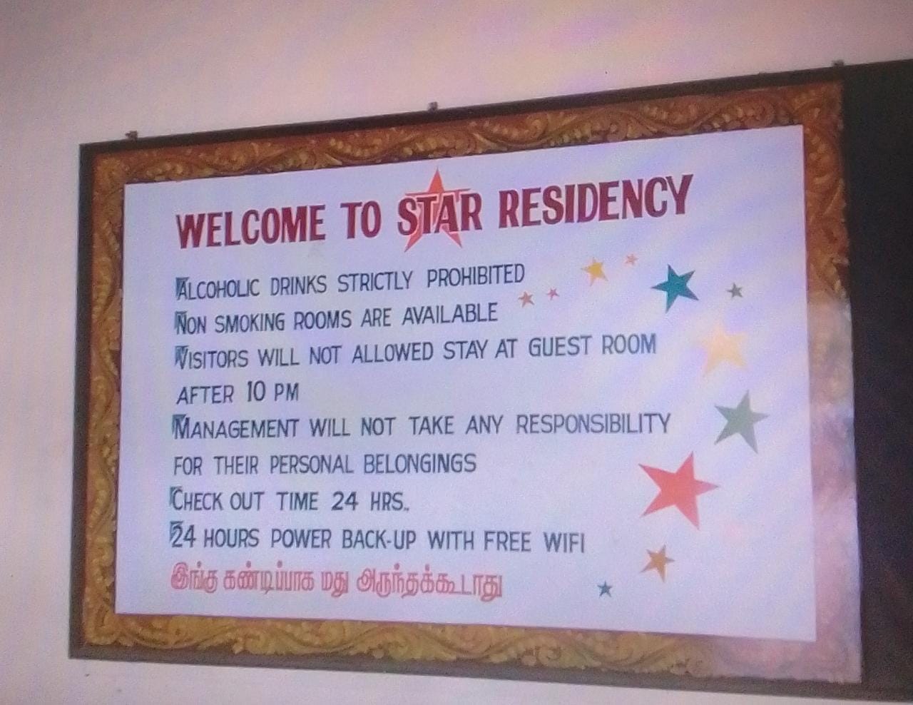 STAR RESIDENCY - Tap to explore photos