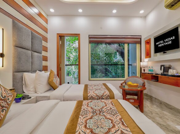 Hotel Vedas Heritage (Newly Built 2026) - Karol Bagh - Tap to explore photos