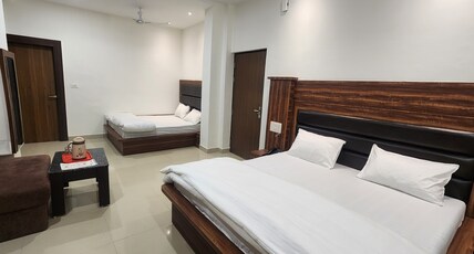 The Shakuntla Inn (150 mtr from Katra Helipad) Room Type - Family 4 Bedded AC Room The Shakuntla Inn (150 mtr from Katra Helipad) Room Type - Family 4 Bedded AC Room