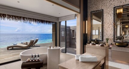 Waldorf Astoria Maldives Ithaafushi by Hilton Room Type - 2BR OVERWATER VILLA W POOL