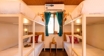 Zostel Kolad Room Type - A Bed in 6 Bed Female Dorm | Shared en-suite washroom