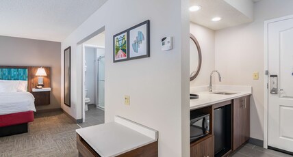 Hampton Inn & Suites Hartford-Manchester, CT Room Type - 1KNG STUDIO SOFABED NOSMOK