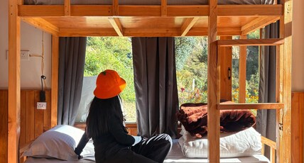 Chhaon Stays Shoja Room Type - 6 Bed Mixed Dorm. - Forest view