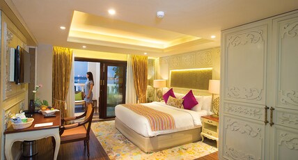 Fragrant Nature Kochi - A Five Star Classified Hotel Room Type - Ocean Blue Suite Room with Bathtub and Private Terrace Fragrant Nature Kochi - A Five Star Classified Hotel Room Type - Ocean Blue Suite Room with Bathtub and Private Terrace