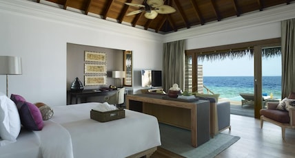 Dusit Thani Maldives Room Type - Overwater Pool Villa, 180sqm, Butler Service, Direct reef access Dusit Thani Maldives Room Type - Overwater Pool Villa, 180sqm, Butler Service, Direct reef access