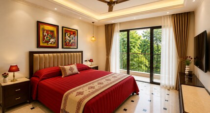 The Rose Studio with Balcony Golf Course Road Room Type - The Rose Studio with Balcony Golf Course Road