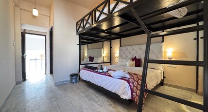 Nirvana Lakeside Udaipur Room Type - Shikhar Suite AC Lake and city palace View