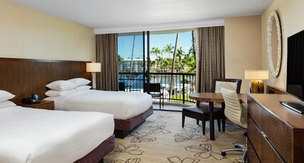 Hilton Waikoloa Village Room Type - MAKAI OCEAN VIEW 2 QUEENS