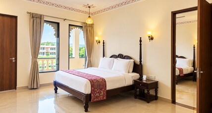 The Shakti Vilas By Trulyy Room Type - Family Suite With Bathtub and Balcony The Shakti Vilas By Trulyy Room Type - Family Suite With Bathtub and Balcony