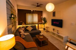 Rooms of Cozy 2BHK Templeview Veg Only