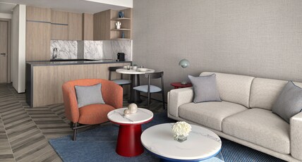 InterContinental DUBAI MARINA Room Type - 1 Bedroom Residence Balcony InterContinental DUBAI MARINA Room Type - 1 Bedroom Residence Balcony