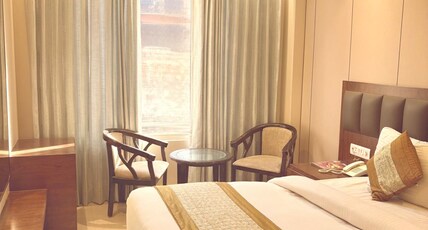 Hotel Rajmahal Inn 3 mints walking from New Delhi Railway station Room Type - Super Deluxe Room with balcony Hotel Rajmahal Inn 3 mints walking from New Delhi Railway station Room Type - Super Deluxe Room with balcony