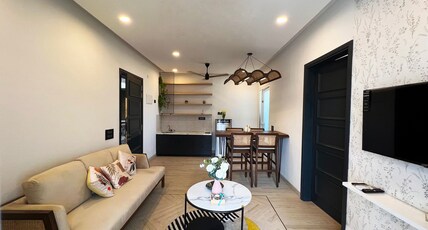 Calangute Heights by SOAL | Luxury 1 BHK Apartments Room Type - Entire 1Bhk with Pool View.