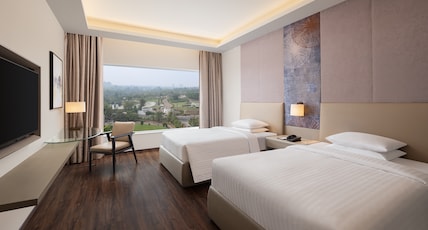 Courtyard by Marriott Bhopal Room Type - Premium Guest Room, 2 Twin, Executive Lounge Access, 2 Pieces Laundry Per Day Courtyard by Marriott Bhopal Room Type - Premium Guest Room, 2 Twin, Executive Lounge Access, 2 Pieces Laundry Per Day