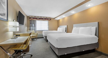 Best Western Cooperstown Inn & Suites Room Type - 2 Queen Beds, Non-Smoking, Wireless High-Speed Internet, Microwave And Refrigerator, Work Desk, Hair