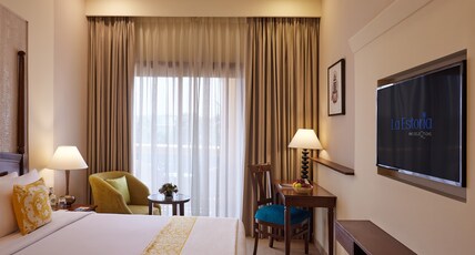 La Estoria, Goa - IHCL SeleQtions Room Type - Superior Room With Balcony- Beer on Arrival , Comp Beach Shuttle La Estoria, Goa - IHCL SeleQtions Room Type - Superior Room With Balcony- Beer on Arrival , Comp Beach Shuttle