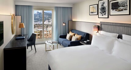 Columbus Hotel Monte-Carlo, Curio Collection by Hilton Room Type - TWIN DELUXE ROOM SOFA BED