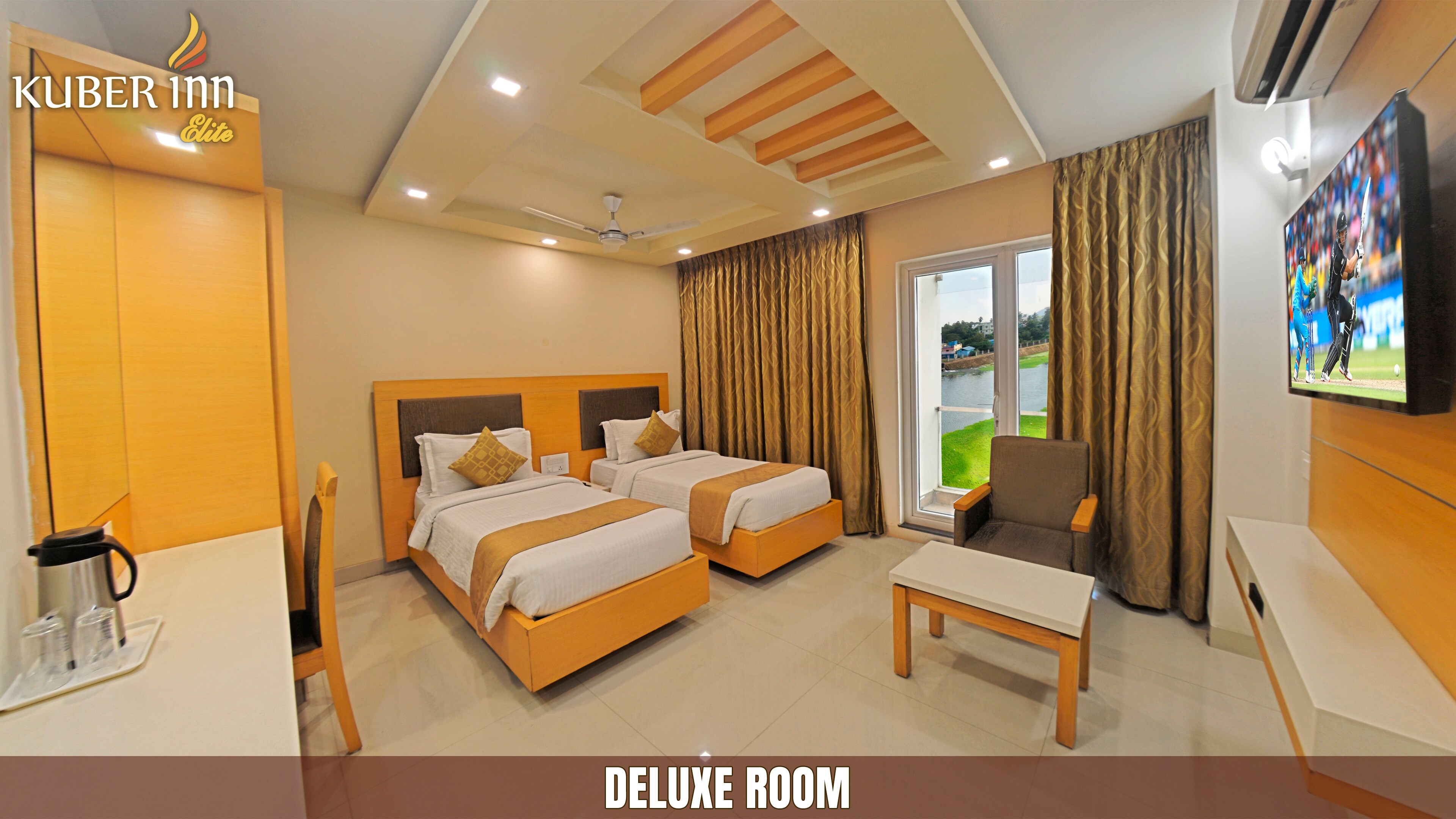Kuber Inn Elite near DLF IT Park, MIOT Hosp, Trade Centre & Fintech - Tap to explore photos