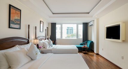 Alagon City Hotel & Spa Room Type - Grand Elegant Suite 2 Double Bed City View Alagon City Hotel & Spa Room Type - Grand Elegant Suite 2 Double Bed City View