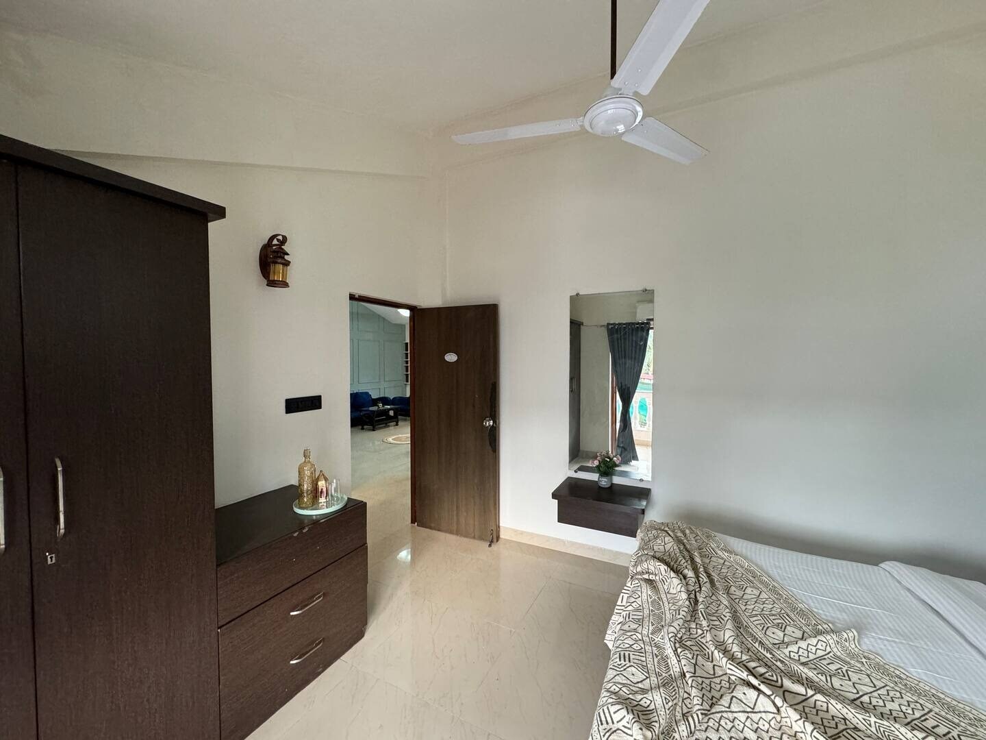 Mosaic Stays 2BHK Apartment with Pool & Garden @Arpora - Tap to explore photos