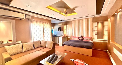 Vrindavan BnBs by VHI Stays Room Type - Vrinda Villas - Studio Apartment