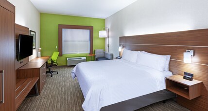 Holiday Inn Express and Suites Longview South I20 Room Type - 1 King Standard Mobil Access Roll Shower