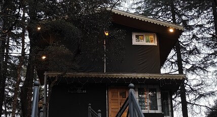 Treetop Glamps - Mussoorie Room Type - Nugget-Cottage (Two Floors)