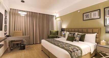 AIR By Ahuja Residency Room Type - DELUXE ROOM