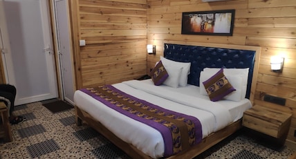 RIO RESORT Room Type - Wooden Cottage at River Bank with Balcony RIO RESORT Room Type - Wooden Cottage at River Bank with Balcony