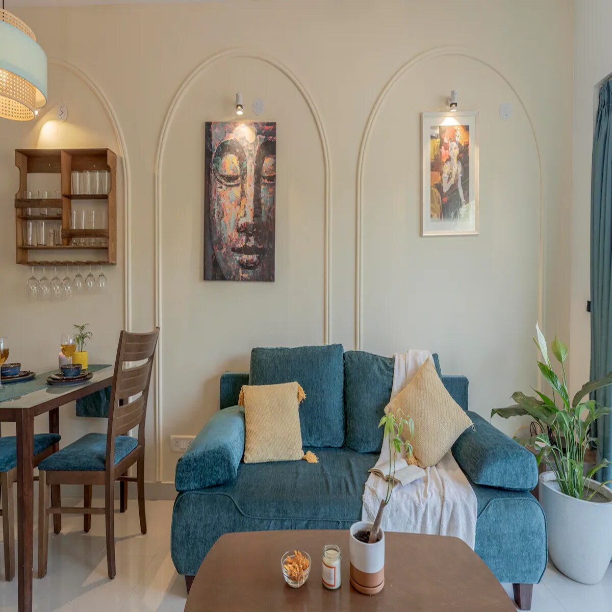 VerdeVista 1BHK with pool near Anjuna Vagator Beach - Tap to explore photos