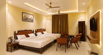 TRIBHUVAN RESTAURANT HOTEL & RESORTS Room Type - Family Room