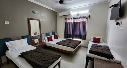 HOTEL MADHAVA Room Type - Family Room 4 bed NON AC