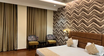 Flavor zone courtyard Room Type - Super Deluxe Room with Private Balcony
