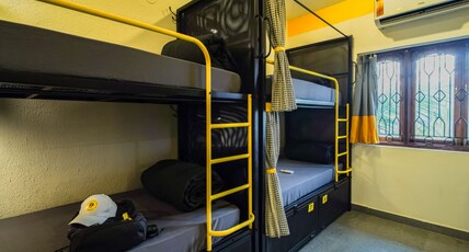 The Hosteller Goa, Anjuna Room Type - Bed in 8 Bed Mixed Dormitory