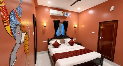 Arka by Utkalio | Odia Themed Homestay Room Type - Nabagunjara | Deluxe