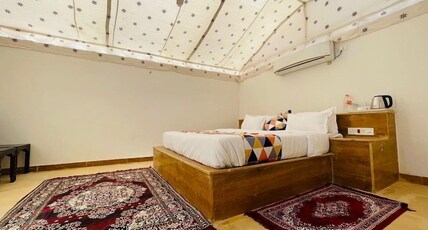 Surya Bagh desert camp Room Type - Bedroom