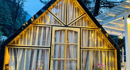 River Raaga Kasol Riverside Huts Room Type - Wooden Cottage (Non AC)