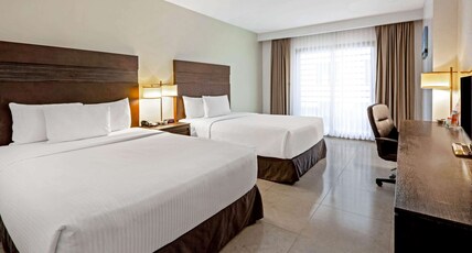 Wyndham Garden Cancun Downtown Room Type - 2 Queen Beds, Deluxe Family Room, City View, Non-Smoking Wyndham Garden Cancun Downtown Room Type - 2 Queen Beds, Deluxe Family Room, City View, Non-Smoking