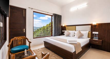 Wonder Inn Kasauli | Wake Up to Pine & Valley Views Room Type - King Room Balcony and Valley View