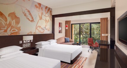 Goa Marriott Resort & Spa Room Type - Guest room, 2 Queen, Garden view Goa Marriott Resort & Spa Room Type - Guest room, 2 Queen, Garden view