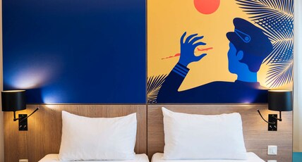 ibis Styles Nice Airport Arenas Room Type - Standard Room with twin beds