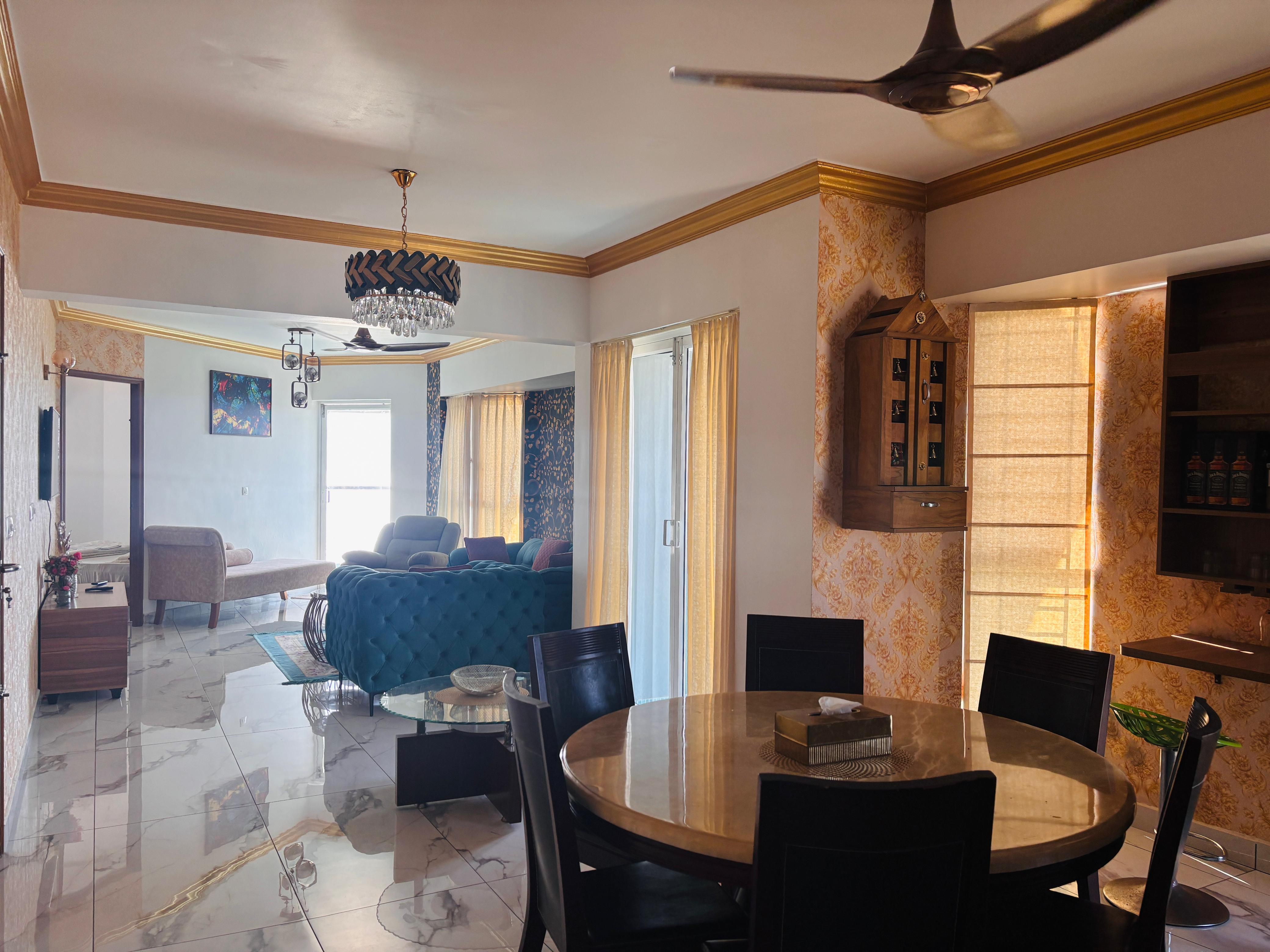 La Aura Retreat - Beach Facing 3BHK Apartment - Tap to explore photos