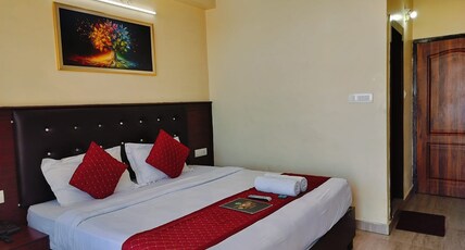 Soham Hotels  Main Square, McLeodganj Room Type - Family Room with Private Balcony and Mountain View