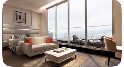 20 Mins to IGI Modern Apartment with Party Deck Room Type - 20 Mins to IGI Modern Apartment with Party Deck