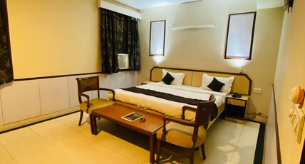 EAST INN HOTEL AT NIRMAN VIHAR METRO STATION. Room Type - Family suite