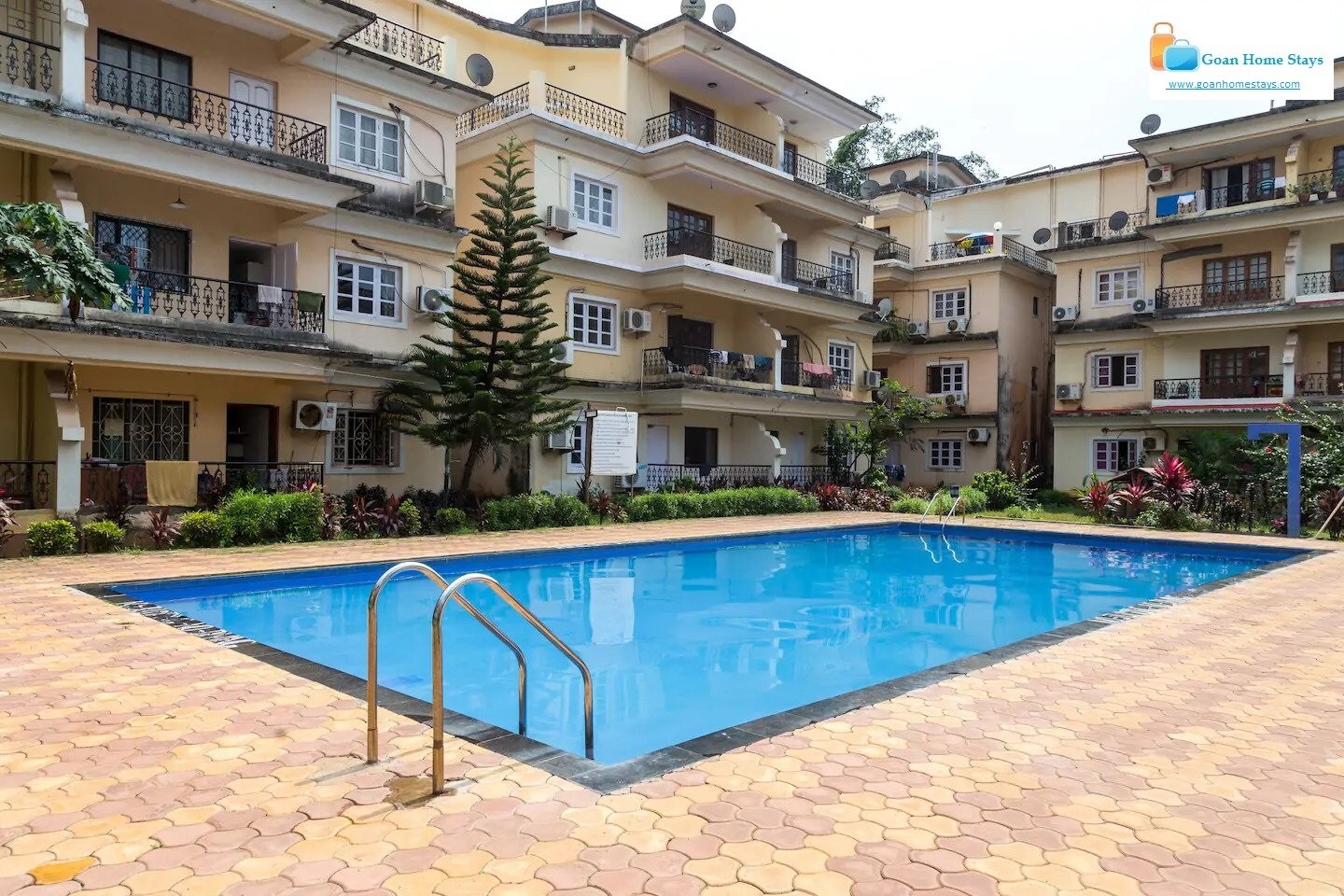 Calangute Beauty | 2 BHK Luxury Apartment - Tap to explore photos