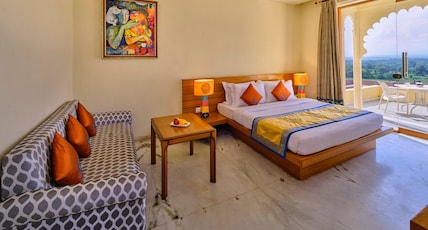 juSTa Brij Bhoomi Nathdwara Room Type - Deluxe Room with Private Balcony juSTa Brij Bhoomi Nathdwara Room Type - Deluxe Room with Private Balcony