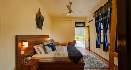 Shalom Backpackers Rishikesh | Rooms & Dorms Room Type - Deluxe Double Room Private Terrace