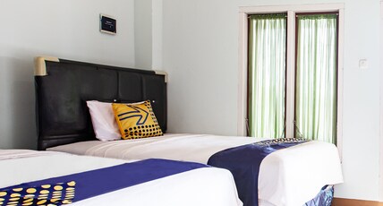 Hotel O Delta Bnb Residence Syariah Room Type - SPOT ON NON AC double