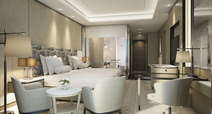 The Leela Bhartiya City Bengaluru Room Type - Premier High Floor Room